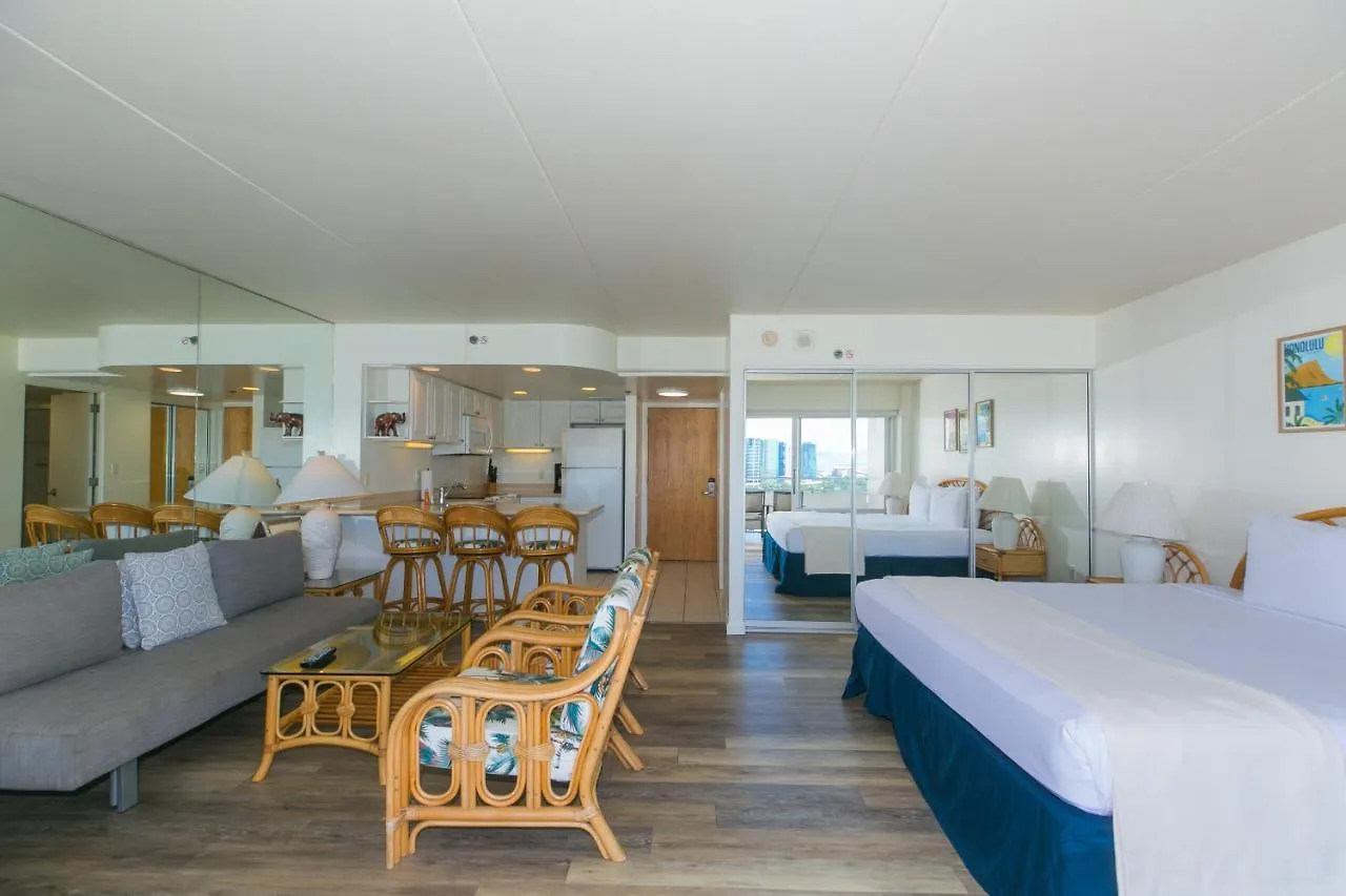 Appartamento Ilikai Tower 2141 Yacht Harbor View 1Br Honolulu