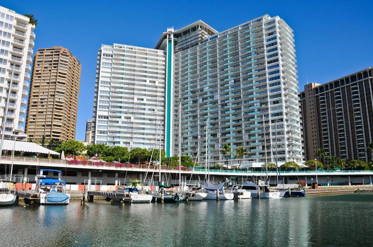 Ilikai Tower 2141 Yacht Harbor View 1Br Lejlighed Honolulu